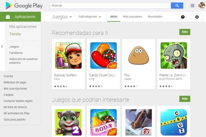 Instalación de aplicaciones